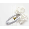 Barrette - Collection Paris - Milena blanche - YUKO.B
