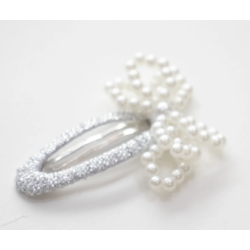 Barrette - Collection Paris - Milena blanche - YUKO.B