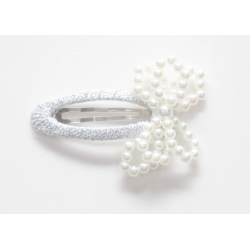 Barrette - Collection Paris - Milena blanche - YUKO.B