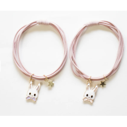 Duo d'élastiques/bracelets - Bunny Bands - YUKO.B