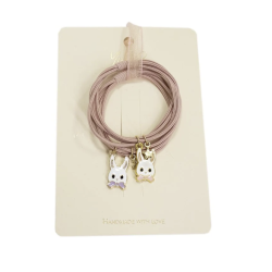 Duo d'élastiques/bracelets - Bunny Bands - YUKO.B