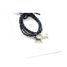 Duo d'élastiques/bracelets - Horses - Noir - YUKO.B