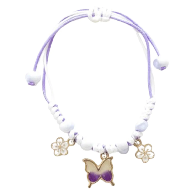 BRACELET - BUTTERFLY - PURPLE - YUKO.B