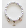 BRACELET - PRETTY CLOUD - BLANC - YUKO.B