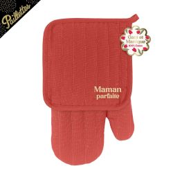 SET GANT ET MANIQUES BRODÉS À PAILLETTES - MAMAN PARFAITE