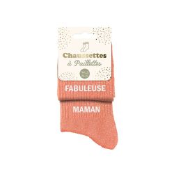 Chaussettes à paillettes DUO - FABULEUSE MAMAN