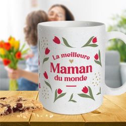 Mug à paillettes - MEILLEURE MAMAN
