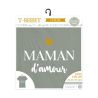 T-SHIRT - MAMAN D'AMOUR - TAILLE S