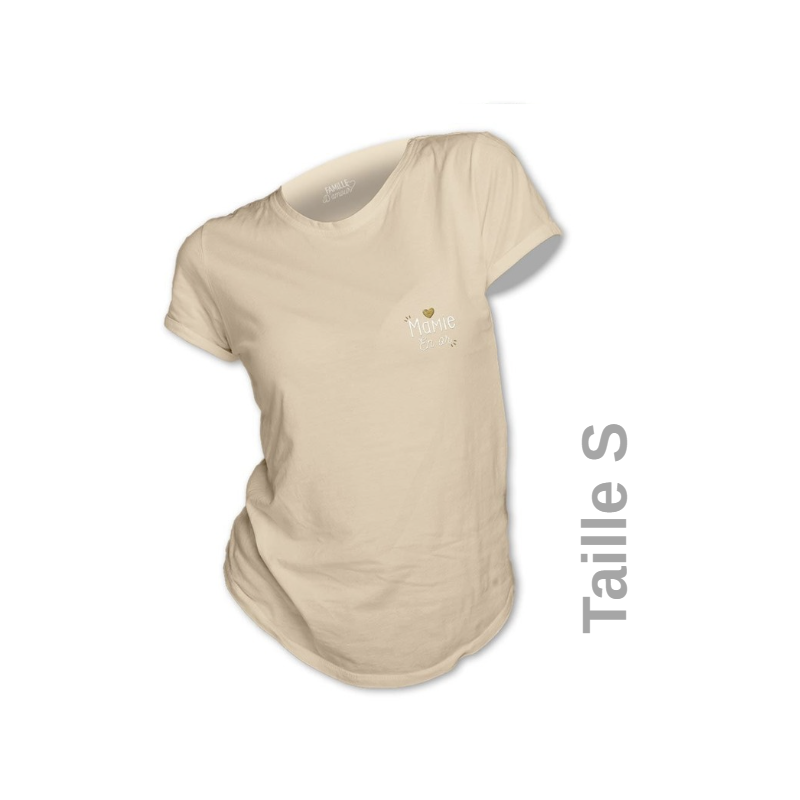 T-SHIRT - MAMIE EN OR - TAILLE S