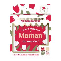 COTONS DÉMAQUILLANTS - MAMAN D'AMOUR