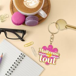 PORTE-CLÉS - MAÎTRESSE, MERCI POUR TOUT