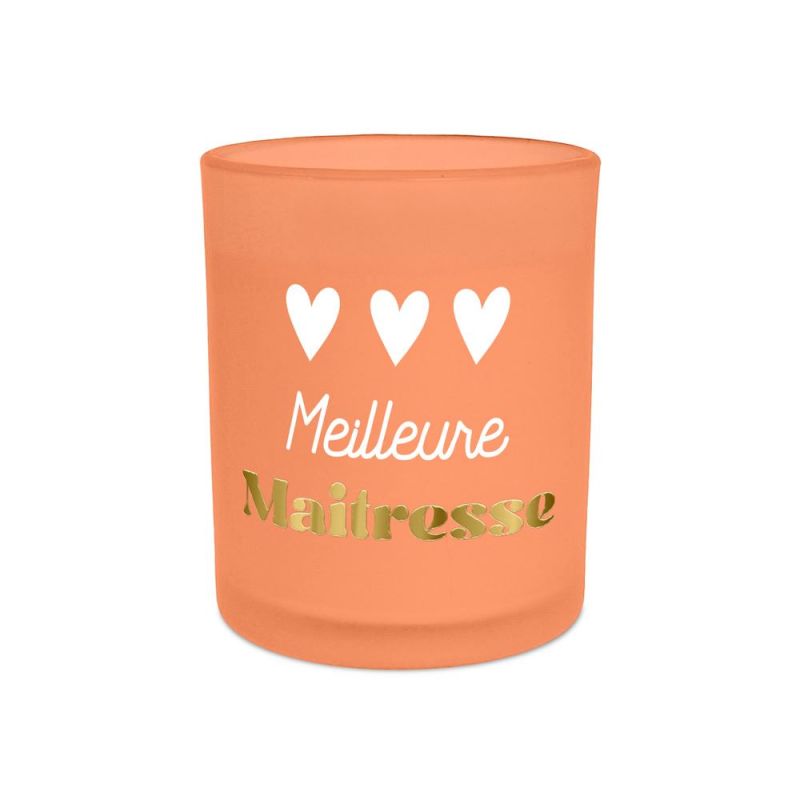 BOUGIE AFFECTIVE ORANGE - MEILLEURE MAITRESSE