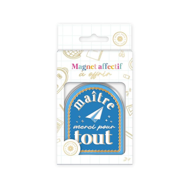 MAGNET - MAÎTRE MERCI POUR TOUT