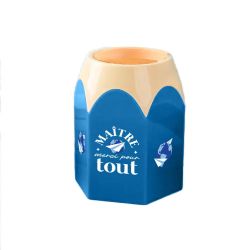 POT À CRAYONS FORME CRAYON - MAÎTRE MERCI POUR TOUT