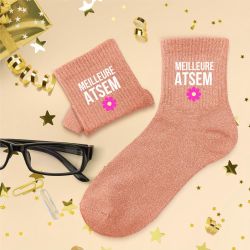 CHAUSSETTES PAILLETÉES - MEILLEURE ATSEM