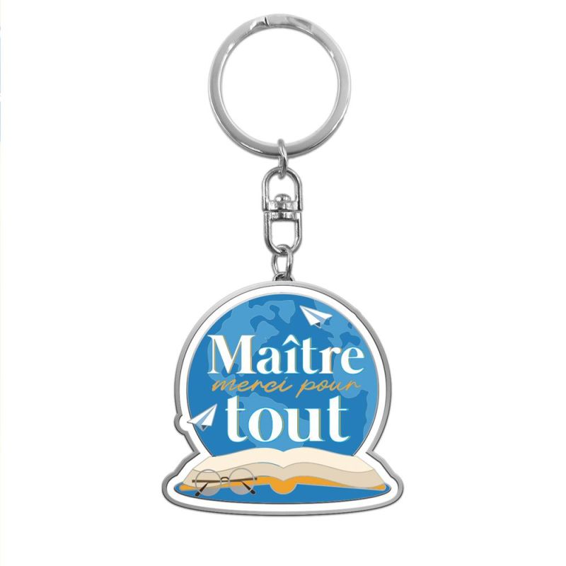 PORTE-CLÉS - MAÎTRE MERCI POUR TOUT
