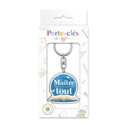 PORTE-CLÉS - MAÎTRE MERCI POUR TOUT