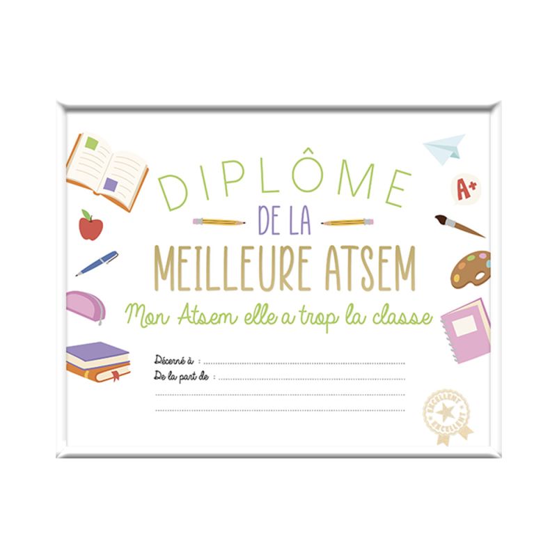 CADRE DIPLOME - MEILLEURE ATSEM