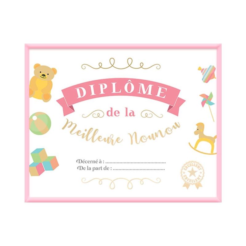 CADRE DIPLOME - MEILLEURE NOUNOU
