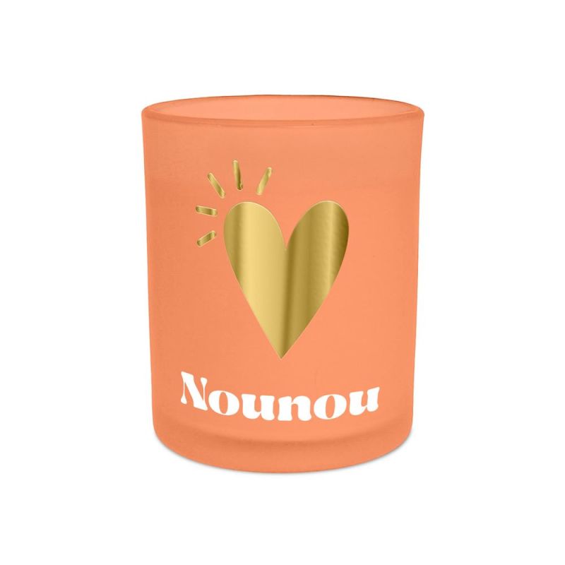 BOUGIE AFFECTIVE ORANGE - NOUNOU