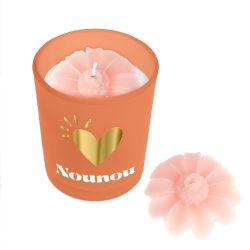BOUGIE AFFECTIVE ORANGE - NOUNOU
