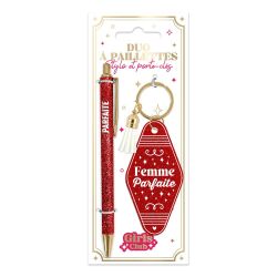 DUO PAILLETTES PORTE-CLES...