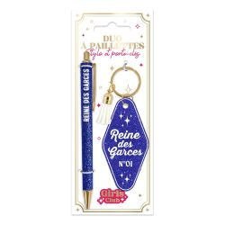 DUO PAILLETTES PORTE-CLES...