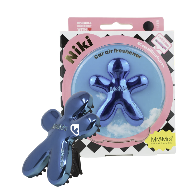 Niki Voiture - Chrome Blue - Equilibrium - MR & MRS FRAGRANCE