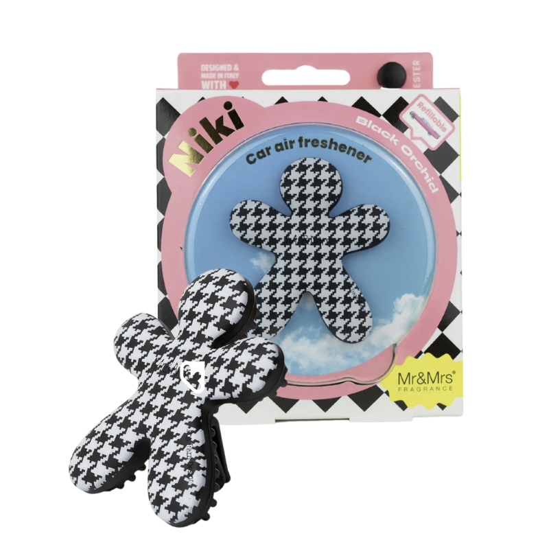 Niki Voiture - Pied de Poule - Black Orchid - MR & MRS FRAGRANCE