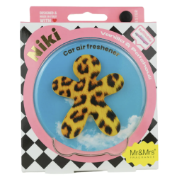 NIKI BOX - BROWN ANIMALIER - VANILLA et PATCHOULI - MR et MRS FRAGRANCE