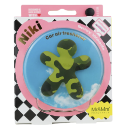 NIKI VOITURE - MILITARY CAMOUFLAGE - SPICY WOODS - MR et MRS FRAGRANCE