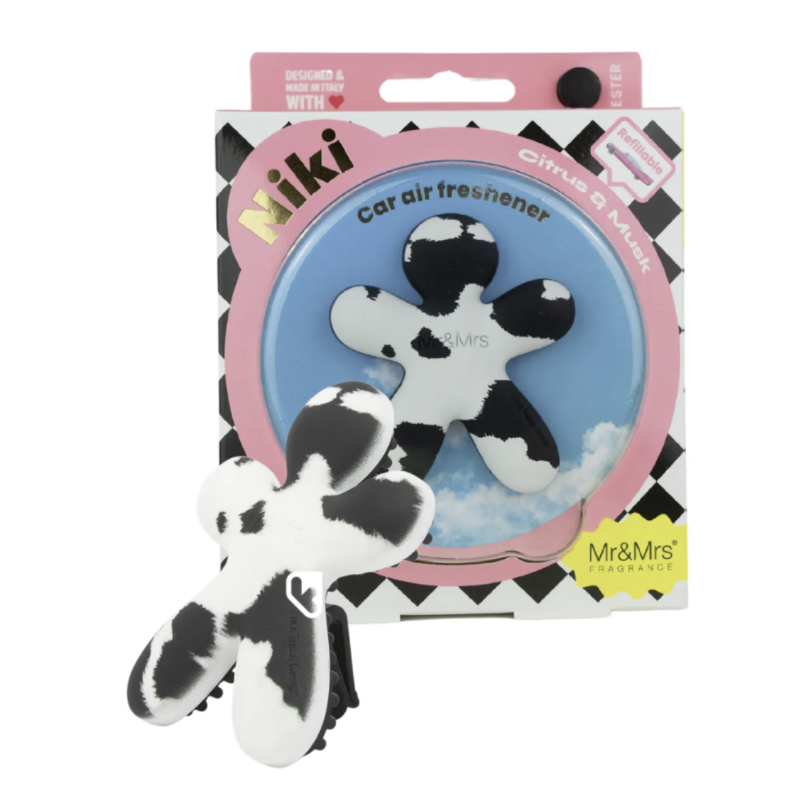 NIKI VOITURE - WHITE et BLACK CAMO - CITRUS et MUSK  - MR et MRS FRAGRANCE