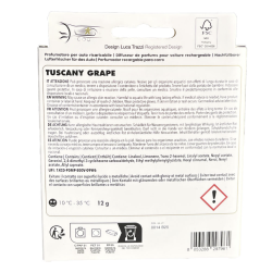 NIKI BOX - CARBON FIBER - TUSCANY GRAPE - MR et MRS FRAGRANCE