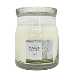 COTON FRAIS - MOYENNE JARRE - YANKEE CANDLE