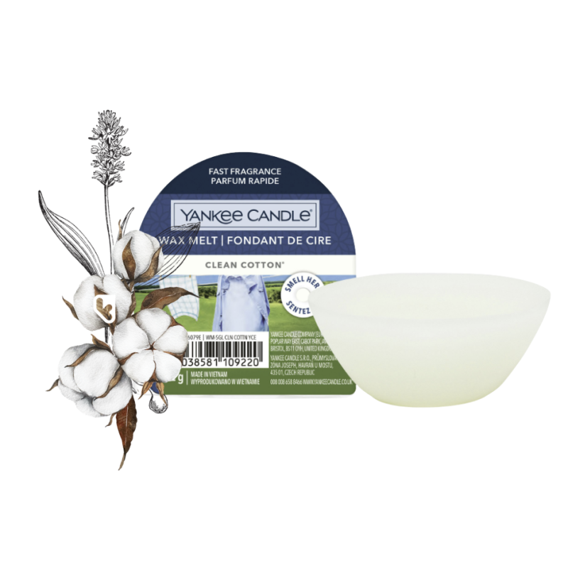 COTON FRAIS - FONDANT DE CIRE - YANKEE CANDLE