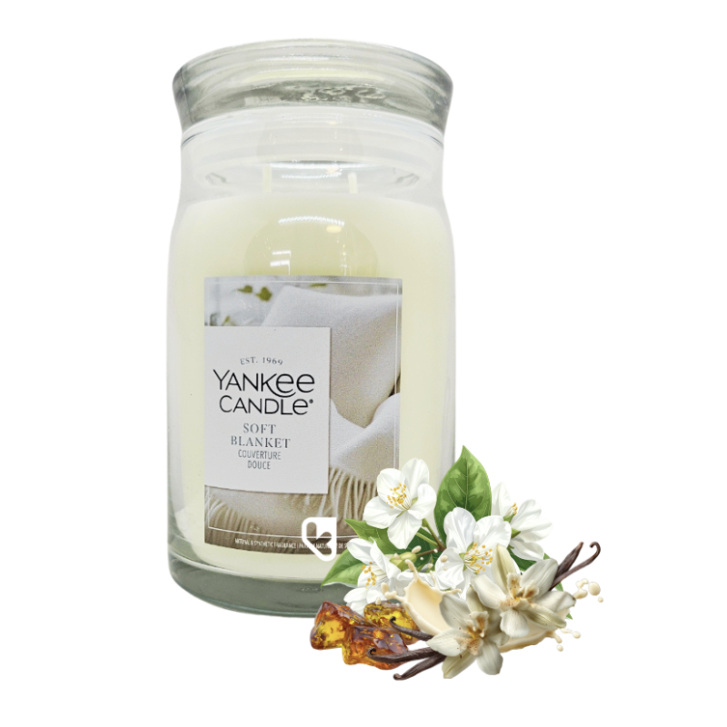 LA COUVERTURE DOUCE - Grande Jarre - YANKEE CANDLE
