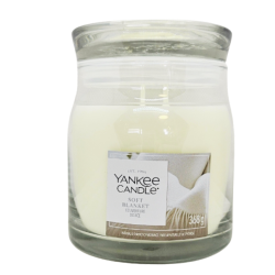 LA COUVERTURE DOUCE - MOYENNE JARRE - YANKEE CANDLE