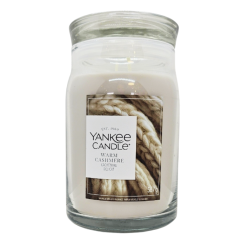 CACHEMIRE DELICAT - GRANDE JARRE - YANKEE CANDLE