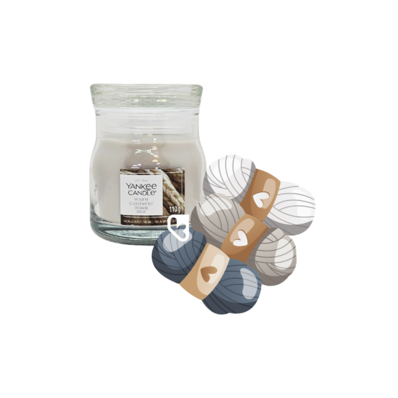 CACHEMIRE DÉLICAT - PETITE JARRE - YANKEE CANDLE