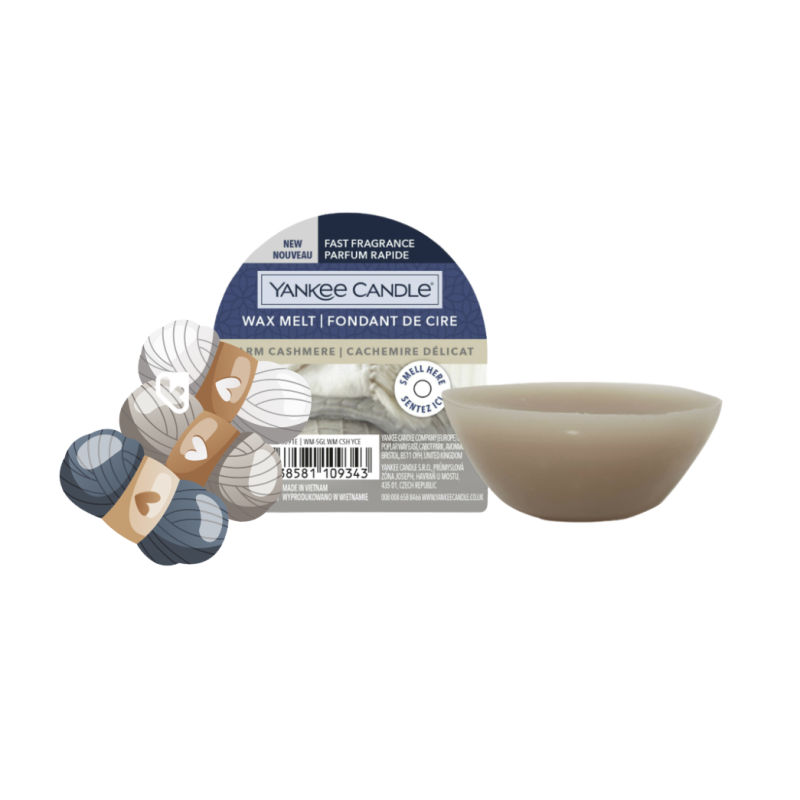 CACHEMIRE DELICAT - FONDANT DE CIRE - YANKEE CANDLE