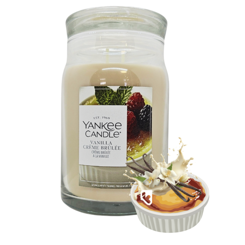 Crème brûlée à la vanille - Grande Jarre - YANKEE CANDLE