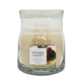 CRÈME BRÛLÉE À LA VANILLE - PETITE JARRE - YANKEE CANDLE