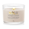 CRÈME BRÛLÉE À LA VANILLE - VOTIVE EN VERRE - YANKEE CANDLE