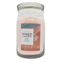 SABLES ROSES - GRANDE JARRE - YANKEE CANDLE