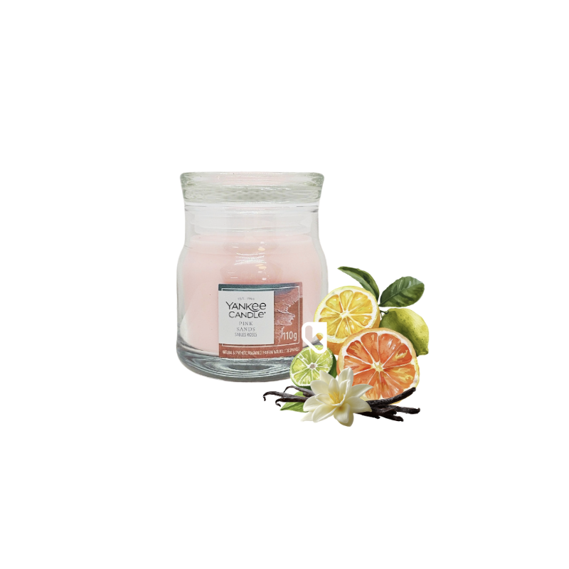SABLES ROSES - PETITE JARRE - YANKEE CANDLE