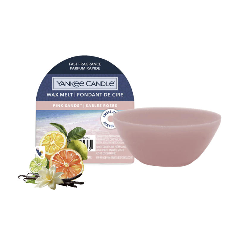 SABLES ROSES - FONDANT DE CIRE - YANKEE CANDLE