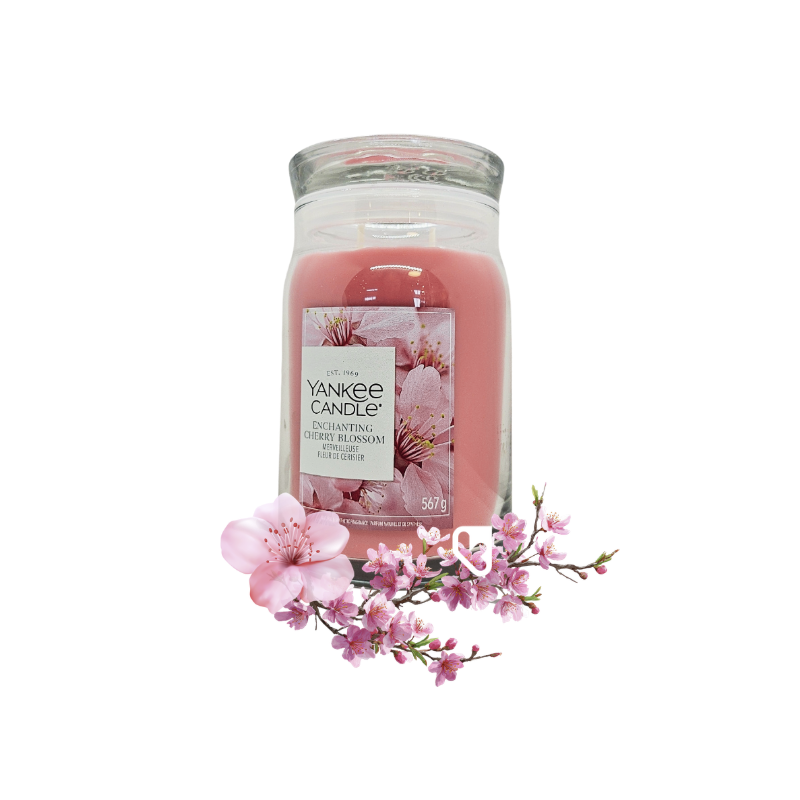 FLEUR DE CERISIER - GRANDE JARRE - YANKEE CANDLE