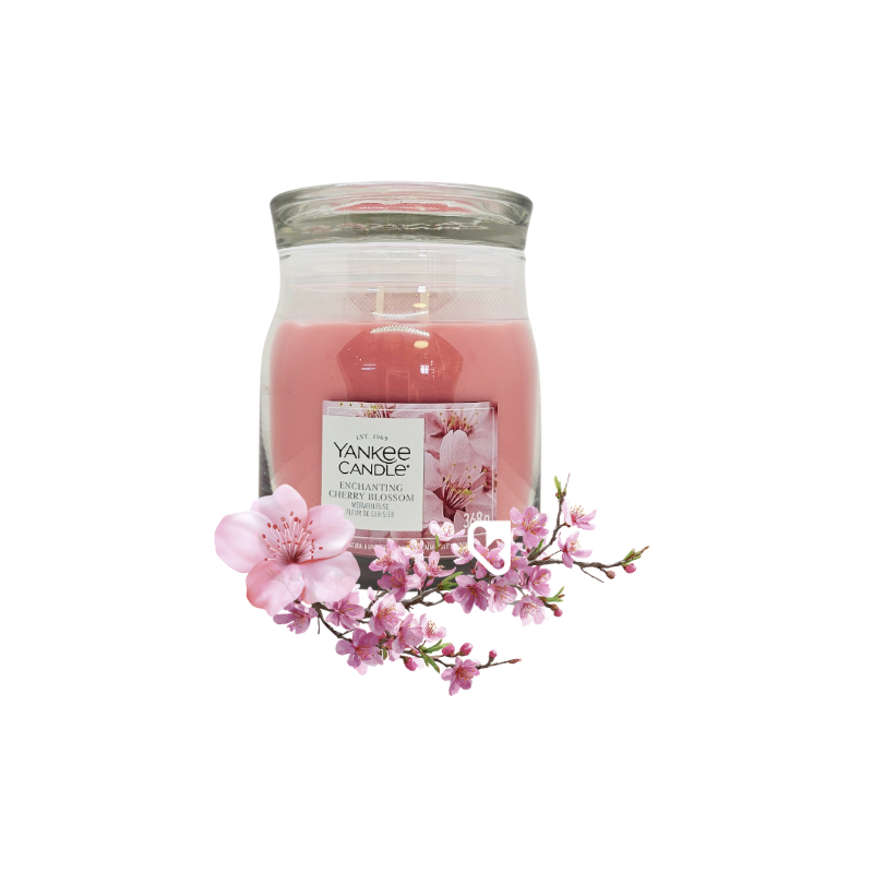 FLEUR DE CERISIER - MOYENNE JARRE - YANKEE CANDLE