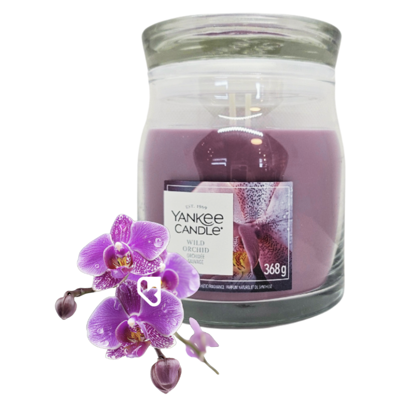 Orchidée sauvage - Moyenne Jarre - YANKEE CANDLE