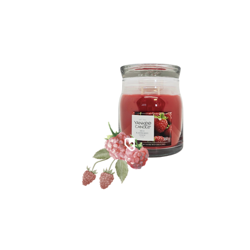 FRAMBOISE ROUGE - GRANDE JARRE - YANKEE CANDLE